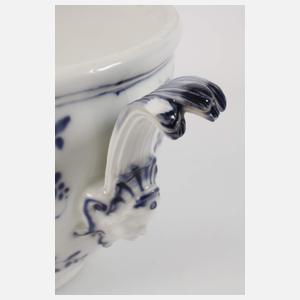Meissen frühe Maskaron-Terrine "Zwiebelmuster"