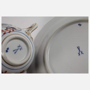 Meissen Gedeck "Zwiebelmuster, schattiert"