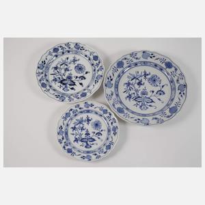 Meissen Konvolut "Zwiebelmuster"