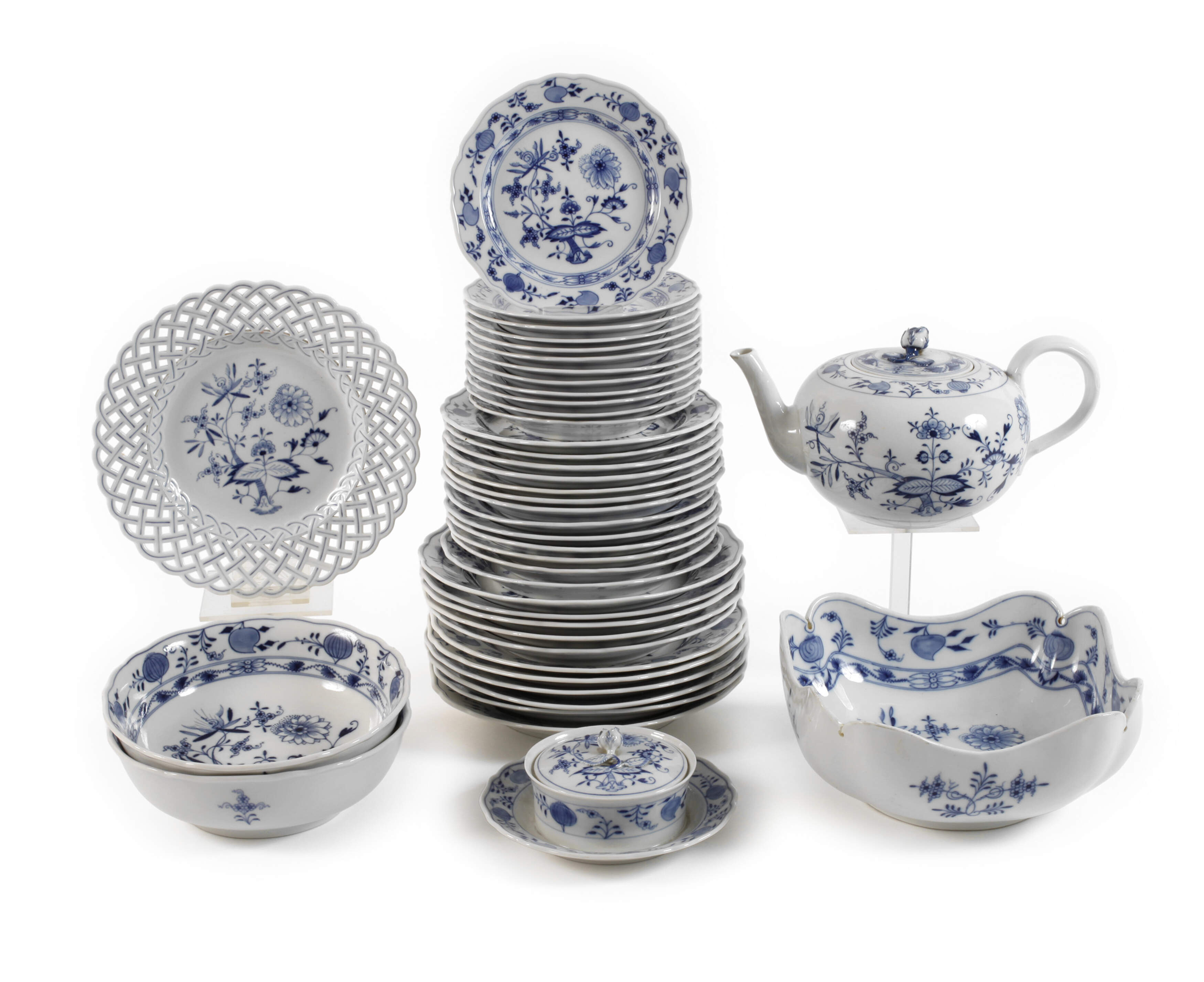 Meissen Konvolut "Zwiebelmuster"