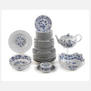 Meissen Konvolut "Zwiebelmuster"