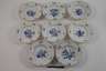 Meissen umfangreiches Speiseservice "Blaue Blume"