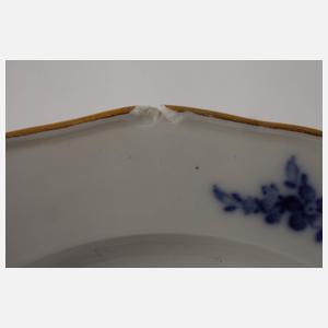 Meissen umfangreiches Speiseservice "Blaue Blume"