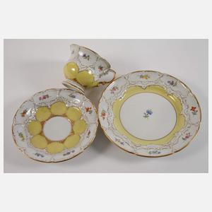 Meissen Prunkgedeck "B-Form"