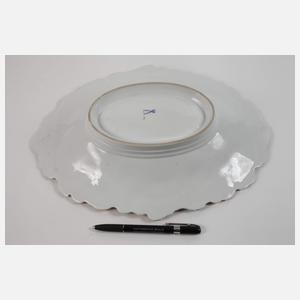 Meissen Prunkschale Weinrankenrelief