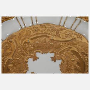 Meissen Prunkteller Reliefdekor