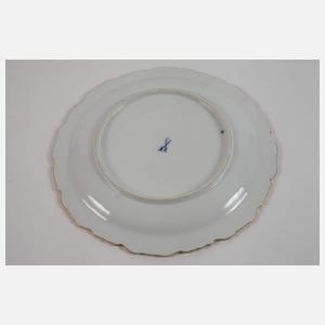 Meissen Prunkteller Reliefdekor