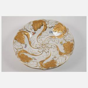 Meissen Prunkschale Streublümchendekor