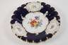Meissen Prunkschale "Blumenbukett/Blaufond"