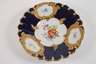 Meissen Prunkschale "Blumenbukett/Blaufond"