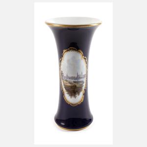 Meissen prunkvolle Ansichtenvase "Dresden"