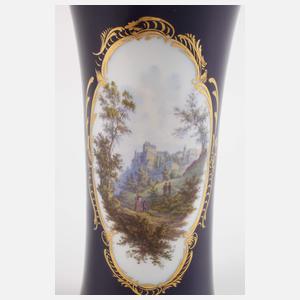 Meissen Ansichtenvase "Königsstein"