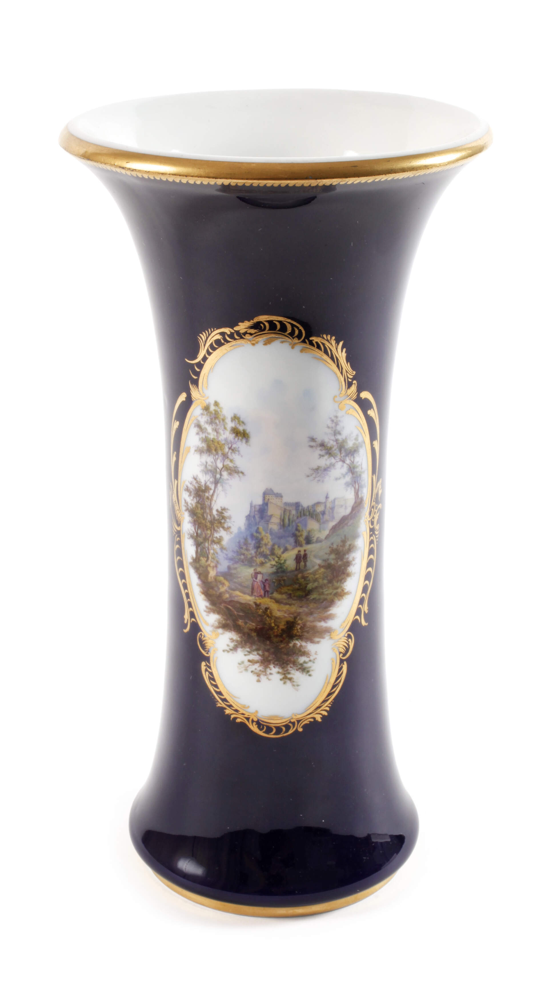 Meissen Ansichtenvase "Königsstein"