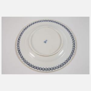 Meissen Prunkteller Figurenmalerei