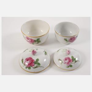 Meissen Kaffee-/Mokkaservice "Rote Rose"