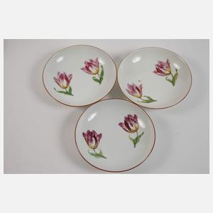 Meissen drei Tassen Marcolinizeit