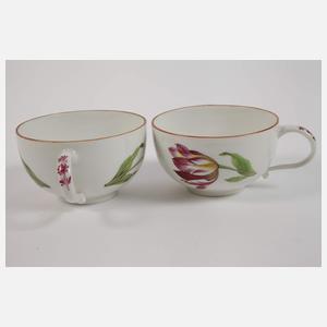 Meissen drei Tassen Marcolinizeit