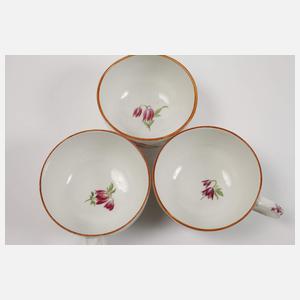 Meissen drei Tassen Marcolinizeit