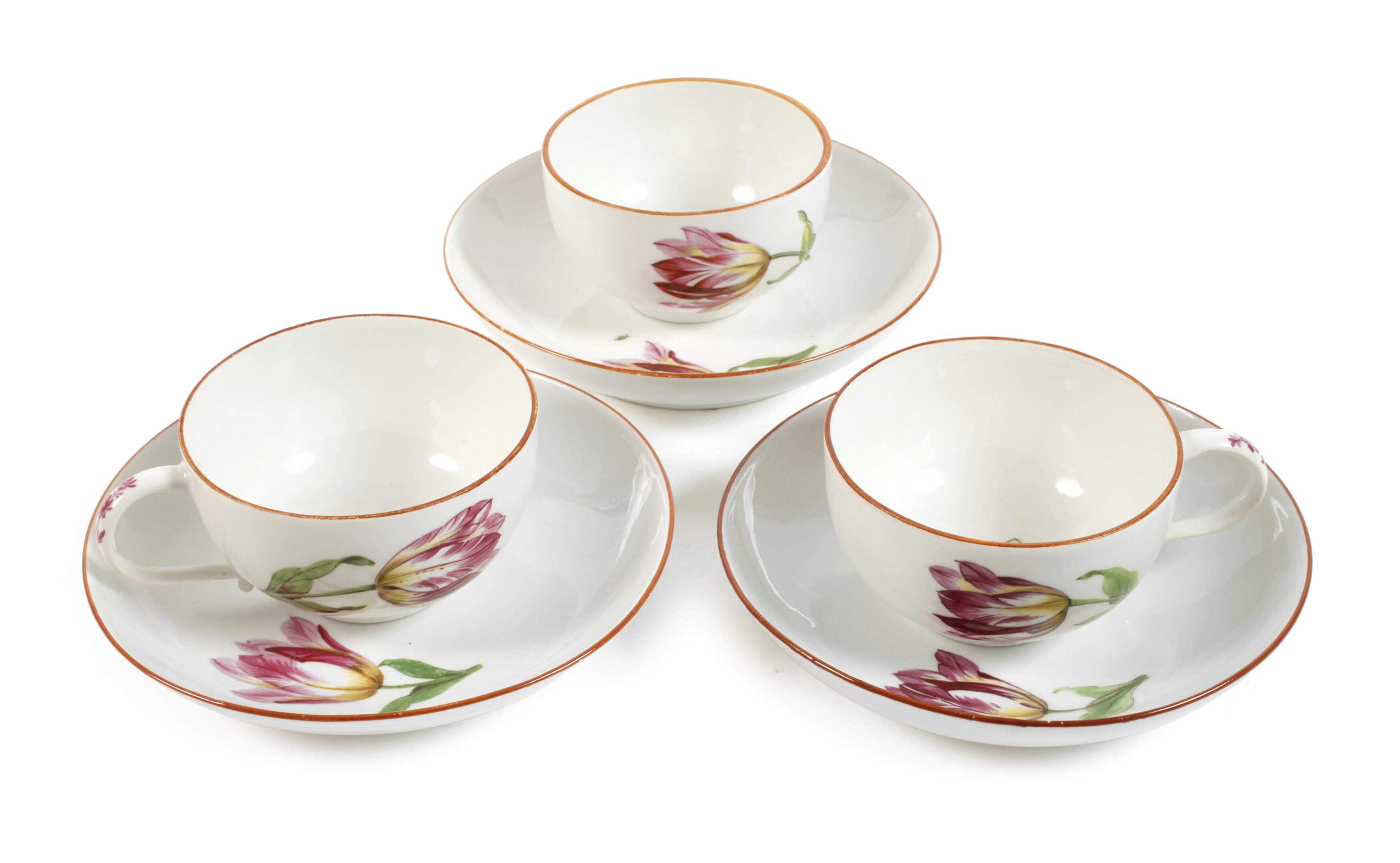 Meissen drei Tassen Marcolinizeit