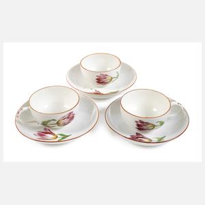 Meissen drei Tassen Marcolinizeit