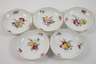 Meissen fünf Tassen mit Untertassen Punktzeit