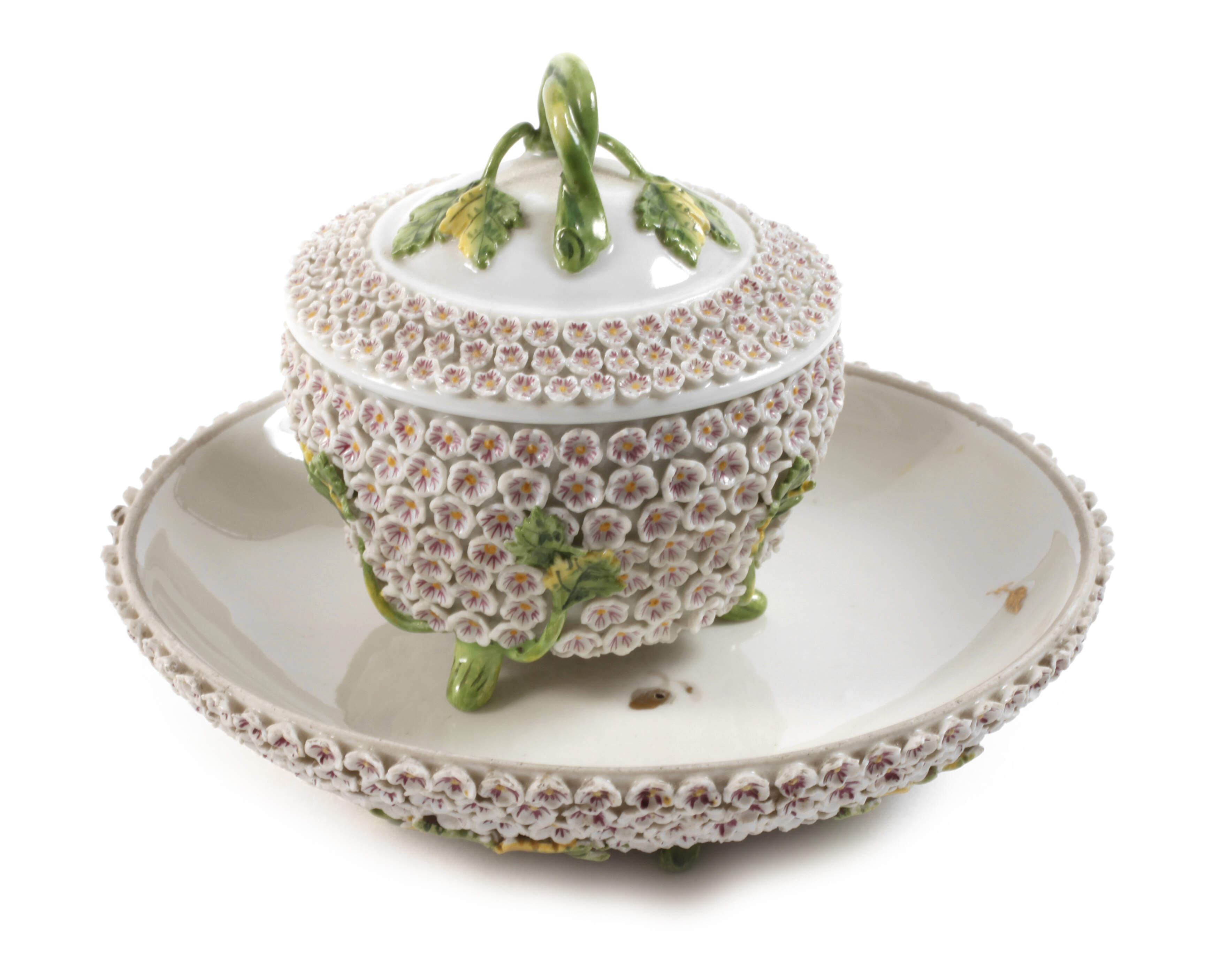 Meissen zwei Teile aus dem "Schneeballen-Service"