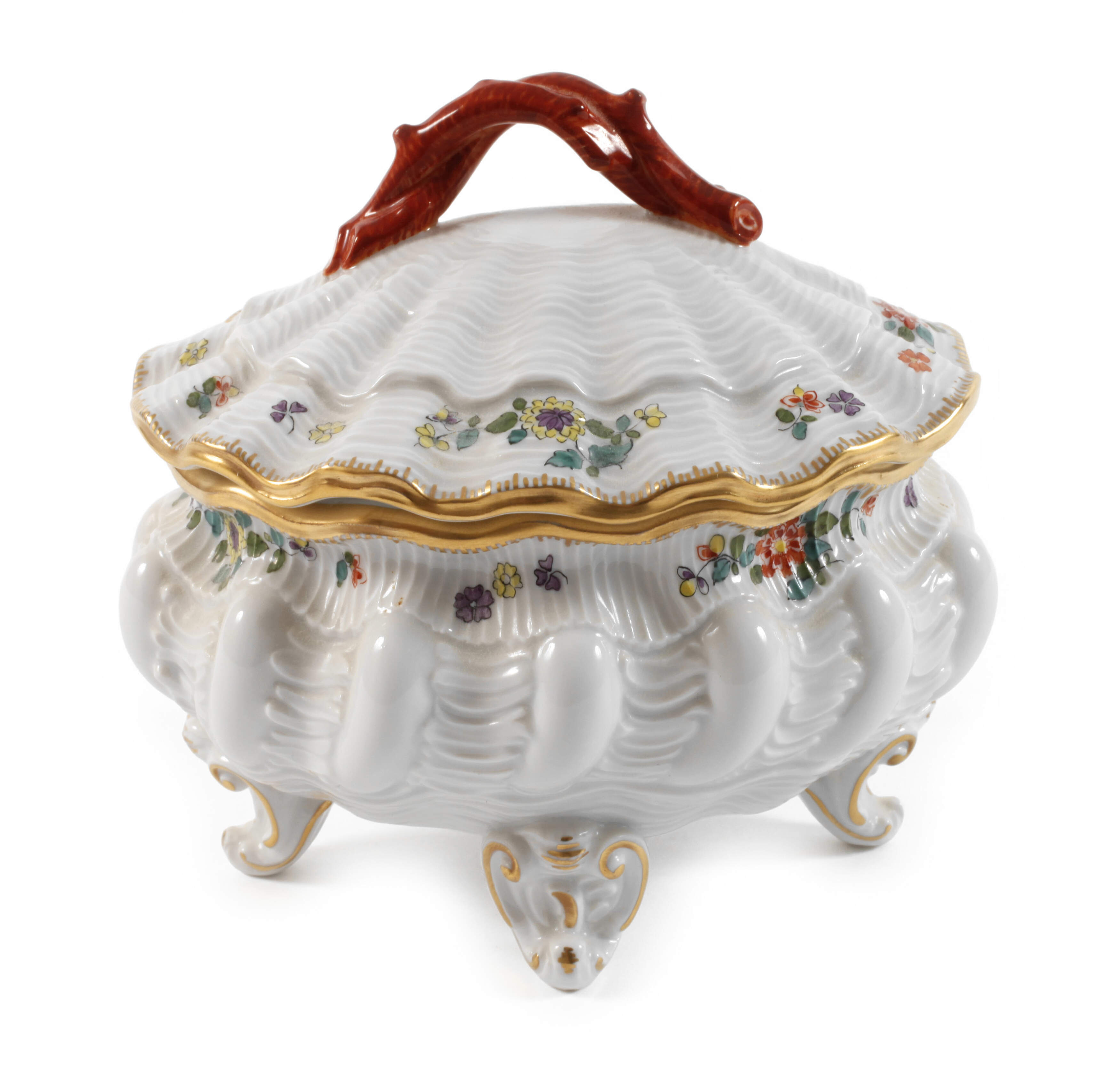 Meissen Bonboniere aus dem "Schwanenservice"