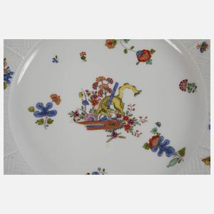 Meissen sechs Speiseteller Kakimondekor