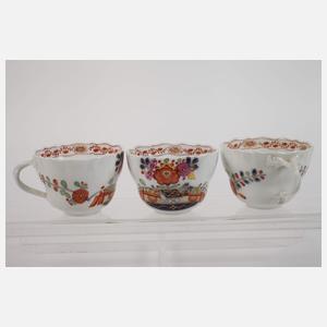 Meissen Konvolut "Tischchenmuster"