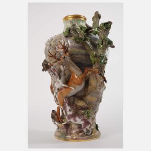 Meissen prächtige "Elementenvase – Die Erde"