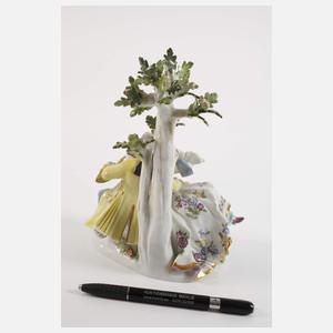 Meissen "Liebesgruppe mit Baum"