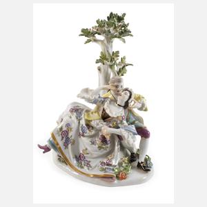 Meissen "Liebesgruppe mit Baum"