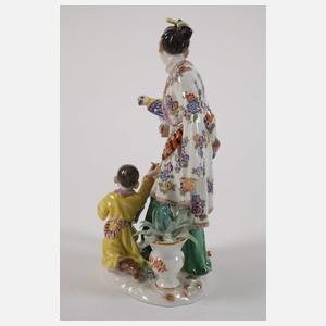 Meissen "Japaner mit Kindern"