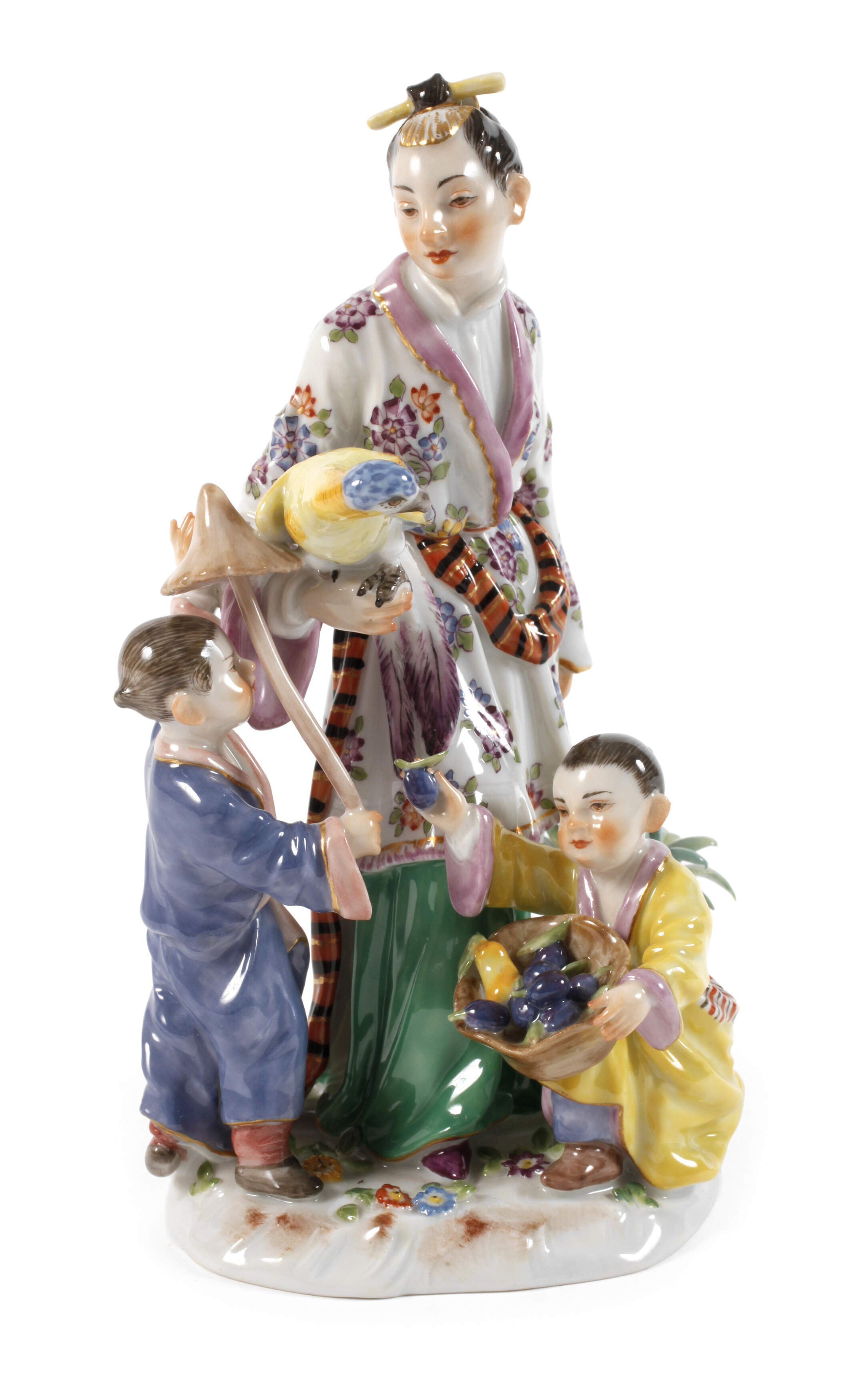 Meissen "Japaner mit Kindern"