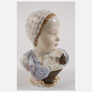 Meissen große "Mädchenbüste"