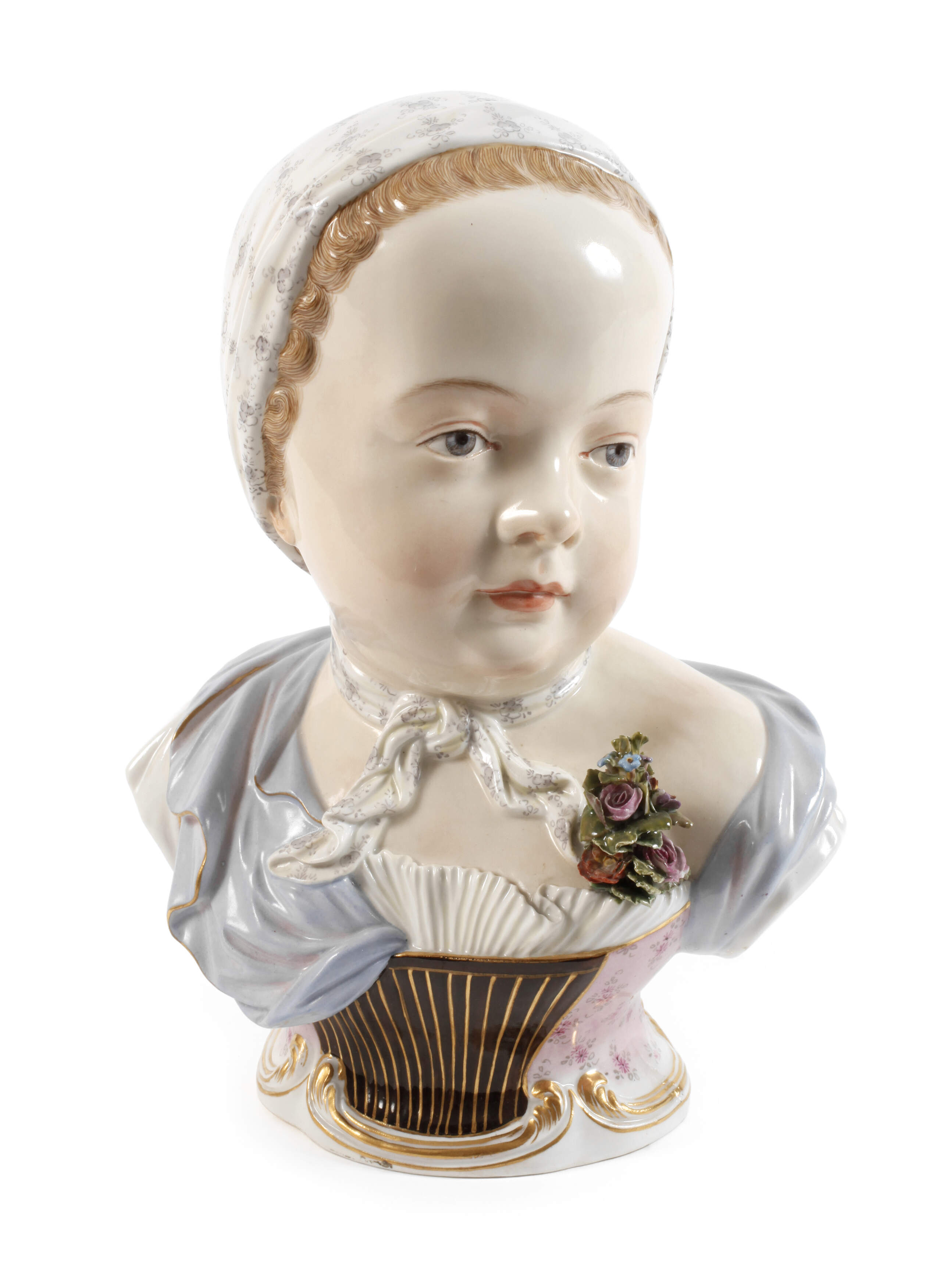 Meissen große "Mädchenbüste"