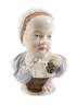 Meissen große "Mädchenbüste"