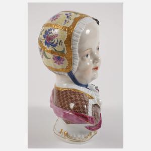 Meissen große "Knabenbüste"