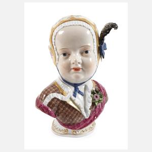 Meissen große "Knabenbüste"