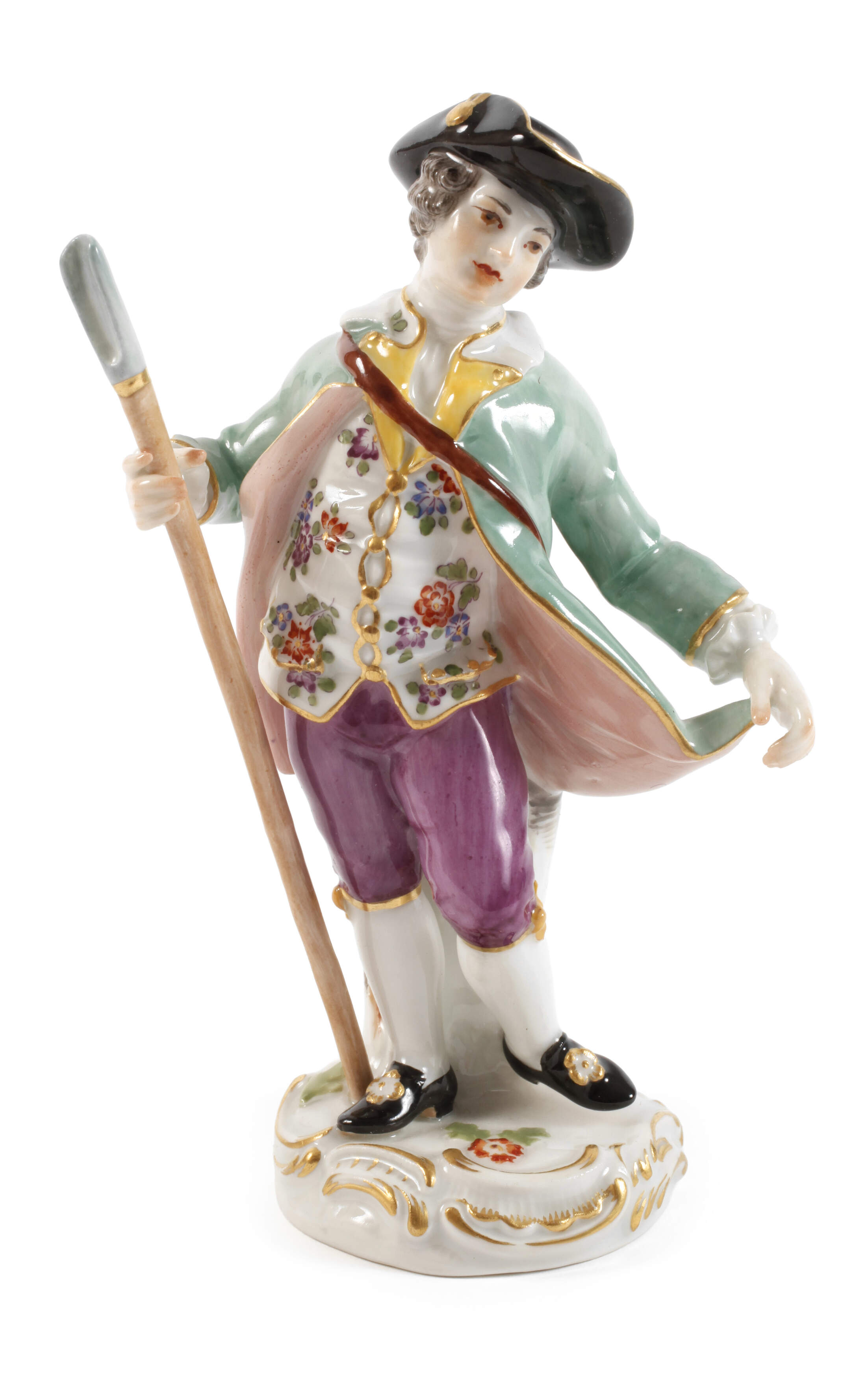 Meissen "Gärtnerkind mit Schäferstab"