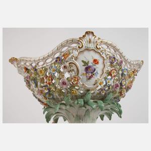 Meissen großer Tafelaufsatz mit Bacchanten