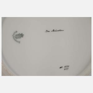 Nymphenburg Paar Prunkteller "Perl"