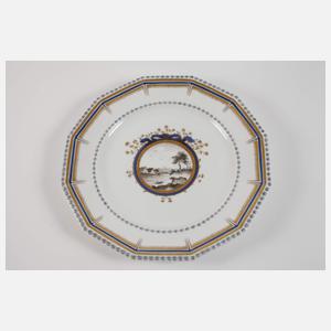 Nymphenburg Paar Prunkteller "Perl"