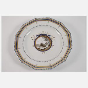 Nymphenburg Paar Prunkteller "Perl"