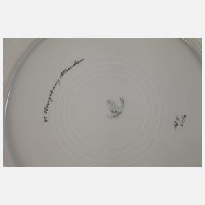 Nymphenburg Paar Prunkteller "Perl"