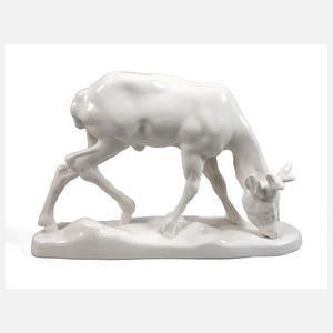 Nymphenburg "Grasender Elch"