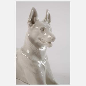 Nymphenburg ”Deutscher Schäferhund (Polizeihund)”