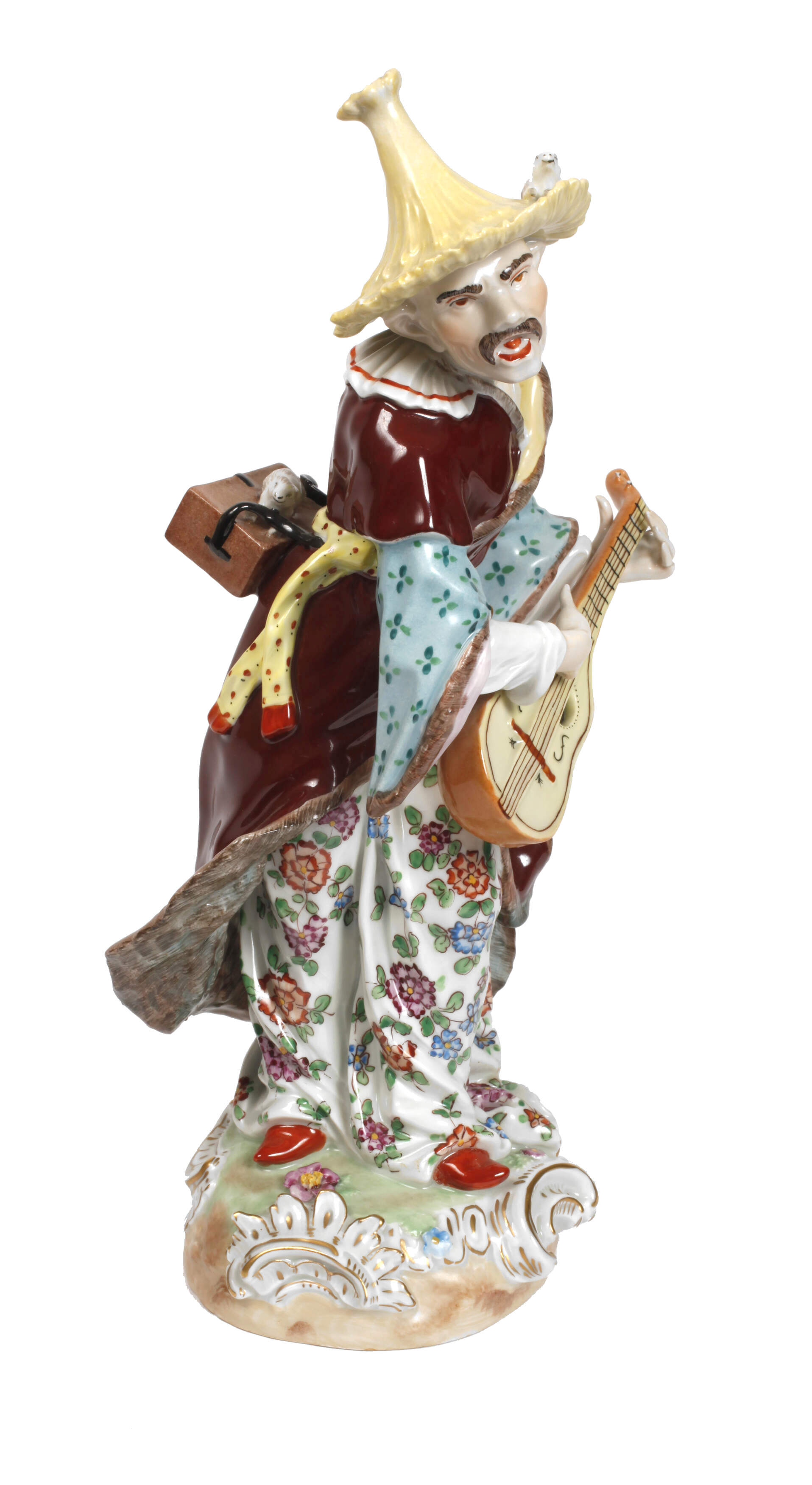 Potschappel Malabar mit Laute