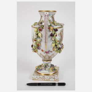 Potschappel Prunkvase mit Figurenmalerei