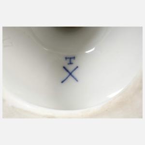 Potschappel Prunkvase mit Figurenmalerei